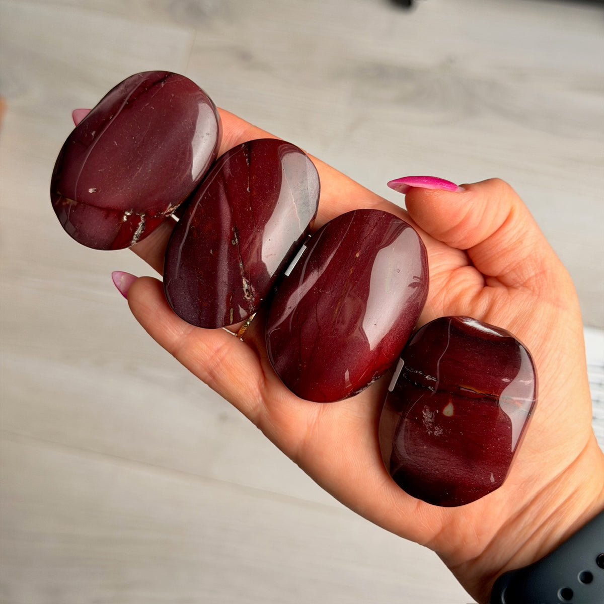 A-Z Choose Your Own Palm Stone Crystal Specimen