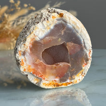 Orca Agate Druzy Geode Specimen