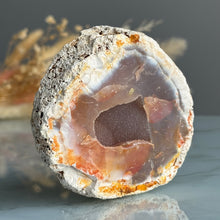 Orca Agate Druzy Geode Specimen