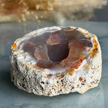 Orca Agate Druzy Geode Specimen