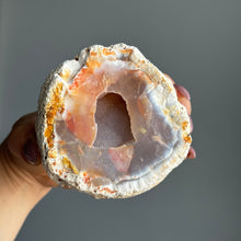 Orca Agate Druzy Geode Specimen