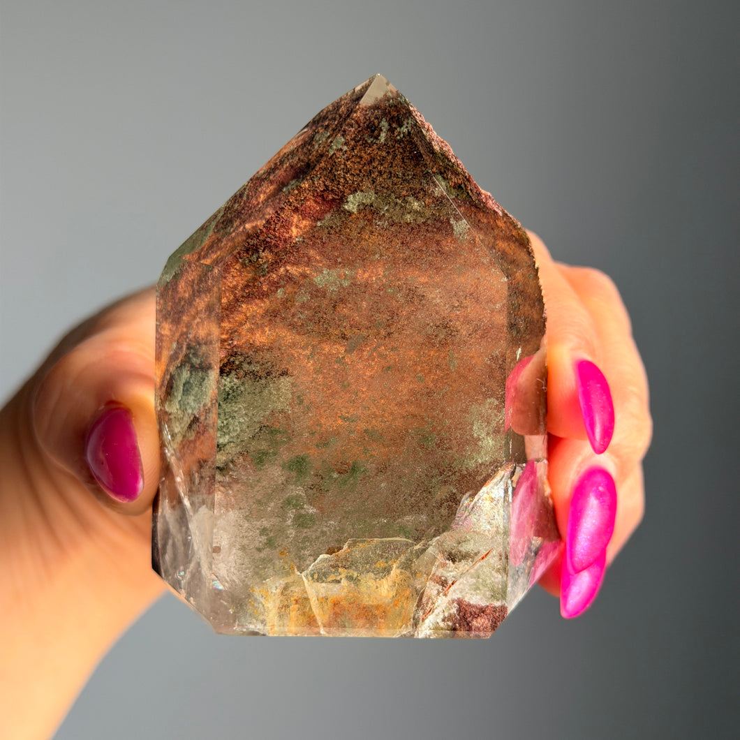 Garden Quartz Tower Crystal specimen GQT#29