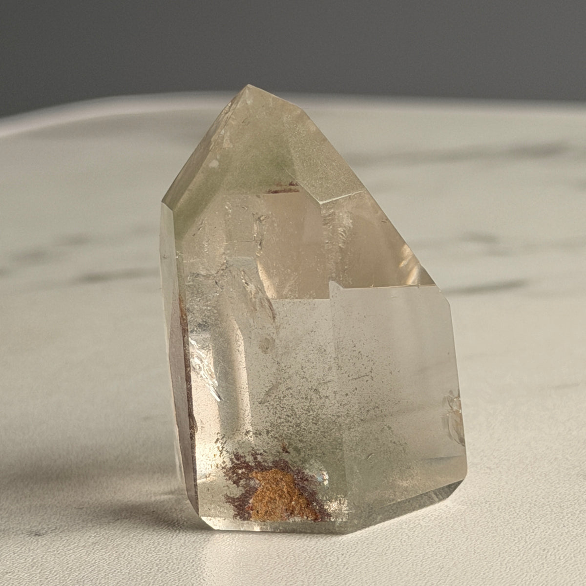 Garden Quartz Tower Crystal Specimen GQT#17 – view 3 – Wholehearted Crystal Creations