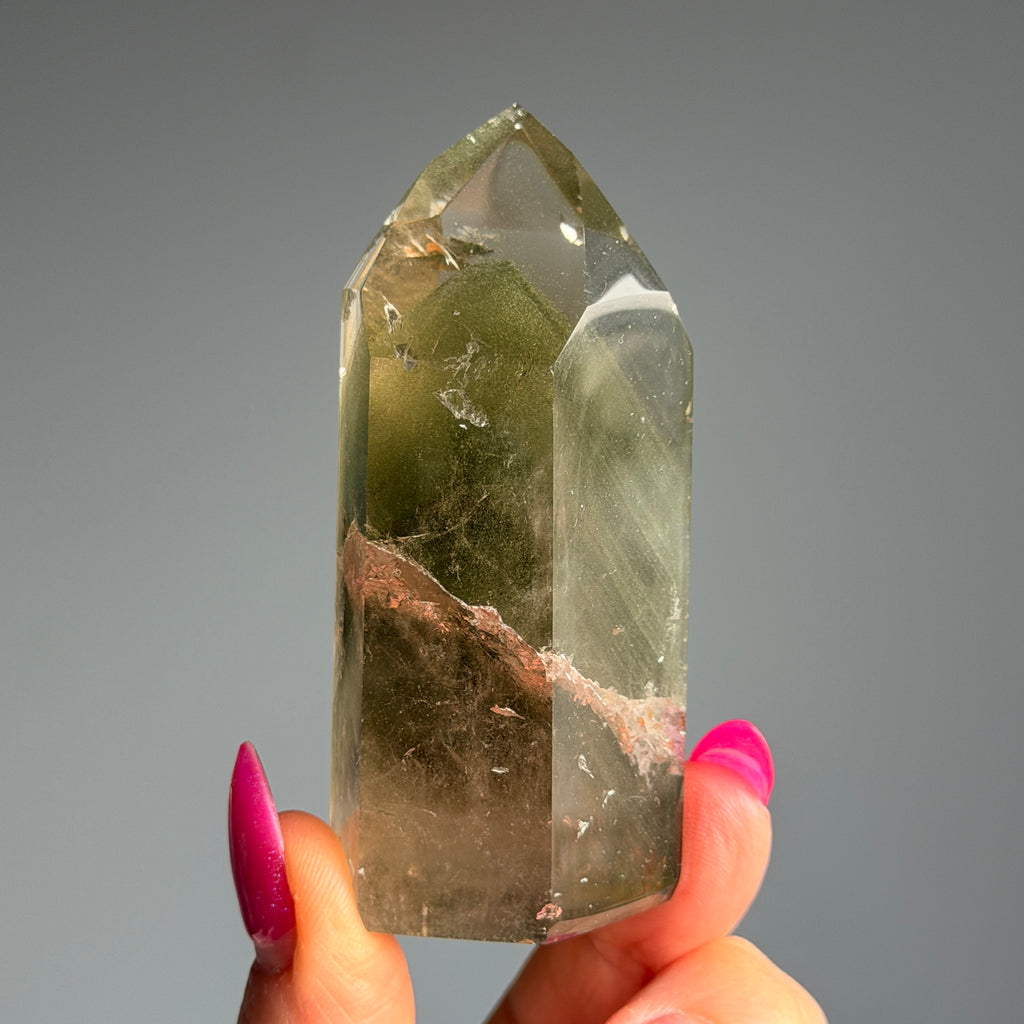 Garden Quartz Tower Crystal Specimen GQT#49 – Wholehearted Crystal Creations