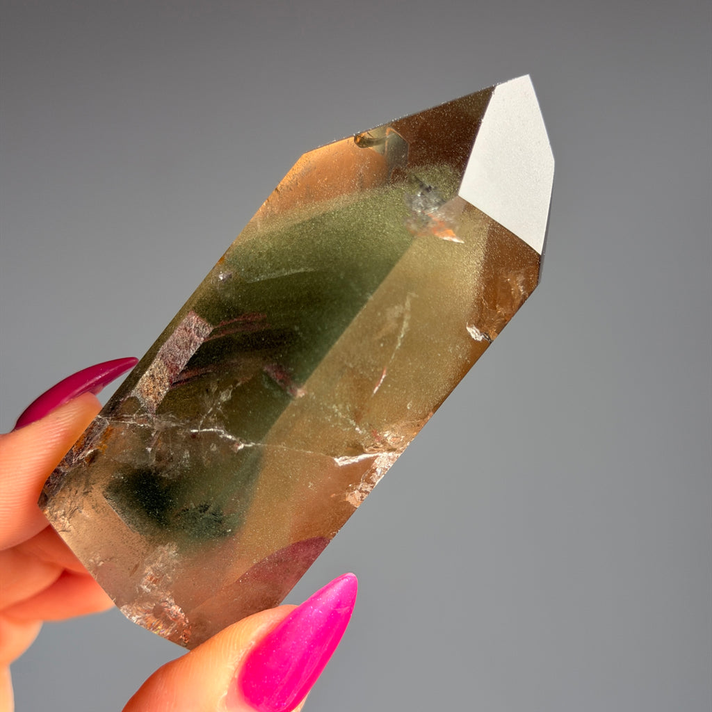 Garden Quartz Tower Crystal Specimen GQT#49 – Wholehearted Crystal Creations