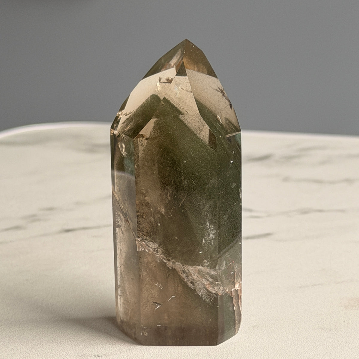Garden Quartz Tower Crystal Specimen GQT#49 – view 4 – Wholehearted Crystal Creations
