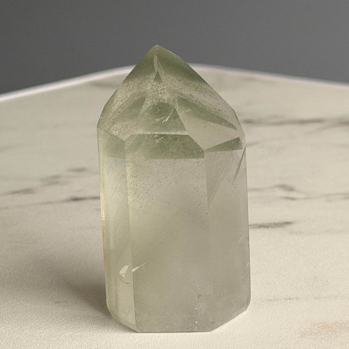 Garden Quartz Tower Crystal Specimen GQT#39 – view 2 – Wholehearted Crystal Creations