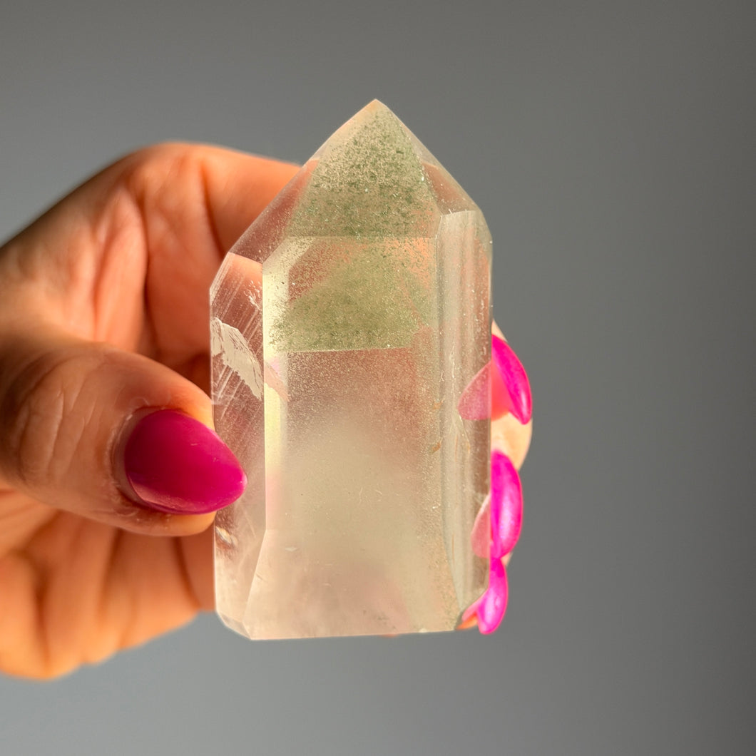 Garden Quartz Tower Crystal specimen GQT#39