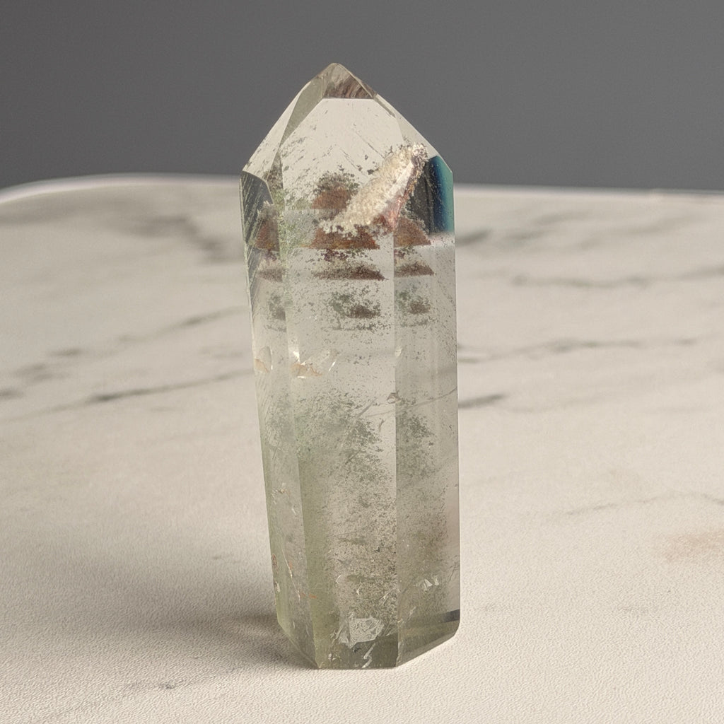 Garden Quartz Tower Crystal Specimen GQT#38 – view 4 – Wholehearted Crystal Creations