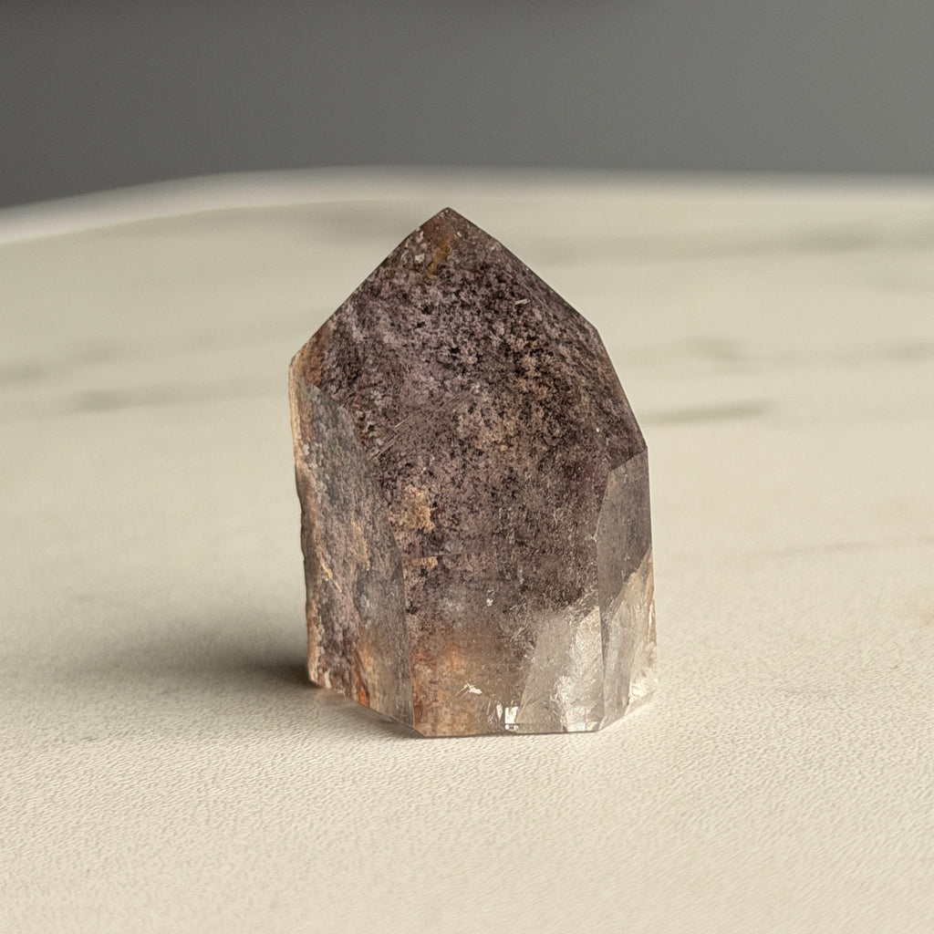 Garden Quartz Tower Crystal Specimen GQT#33 – view 4 – Wholehearted Crystal Creations