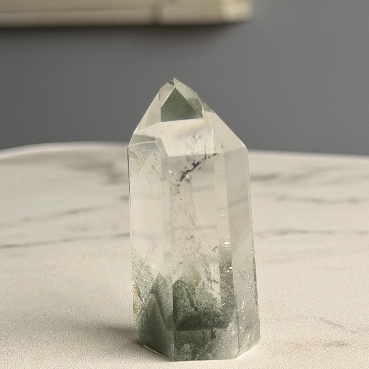 Garden Quartz Tower Crystal Specimen GQT#15 – view 4 – Wholehearted Crystal Creations