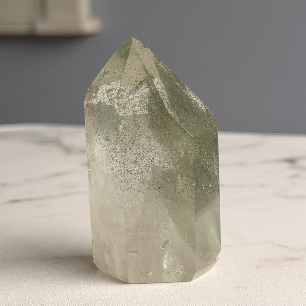 Garden Quartz Tower Crystal Specimen GQT#32 – view 4 – Wholehearted Crystal Creations