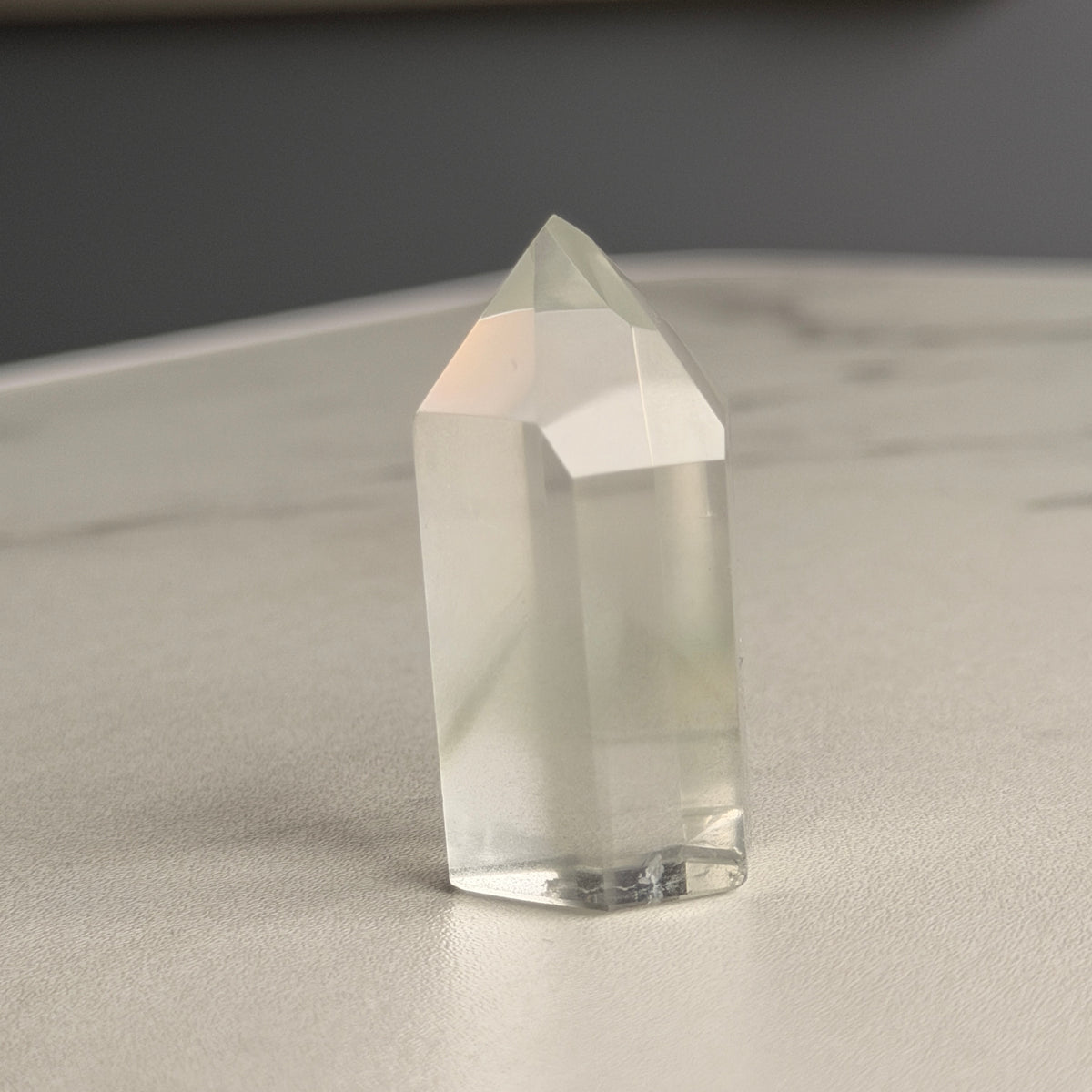 Garden Quartz Tower Crystal Specimen GQT#44 – view 2 – Wholehearted Crystal Creations