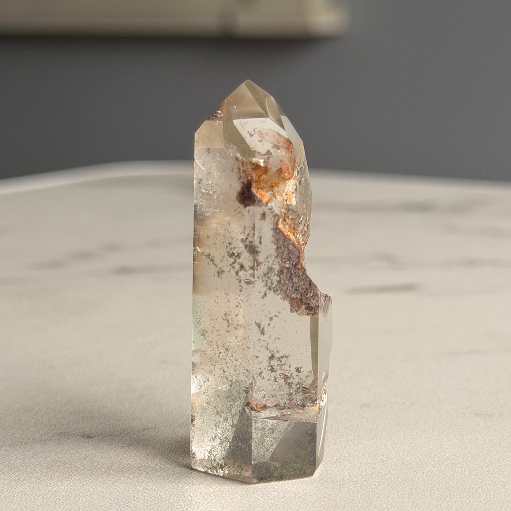 Garden Quartz Tower Crystal Specimen GQT#10 – Wholehearted Crystal Creations