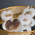Apple with Cubic Zirconia Crystal Carving Specimens – Wholehearted Crystal Creations