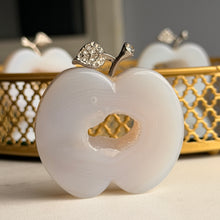 Apple with Cubic Zirconia Crystal Carving Specimens – Wholehearted Crystal Creations