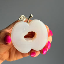 Apple with Cubic Zirconia Crystal Carving Specimens – Wholehearted Crystal Creations