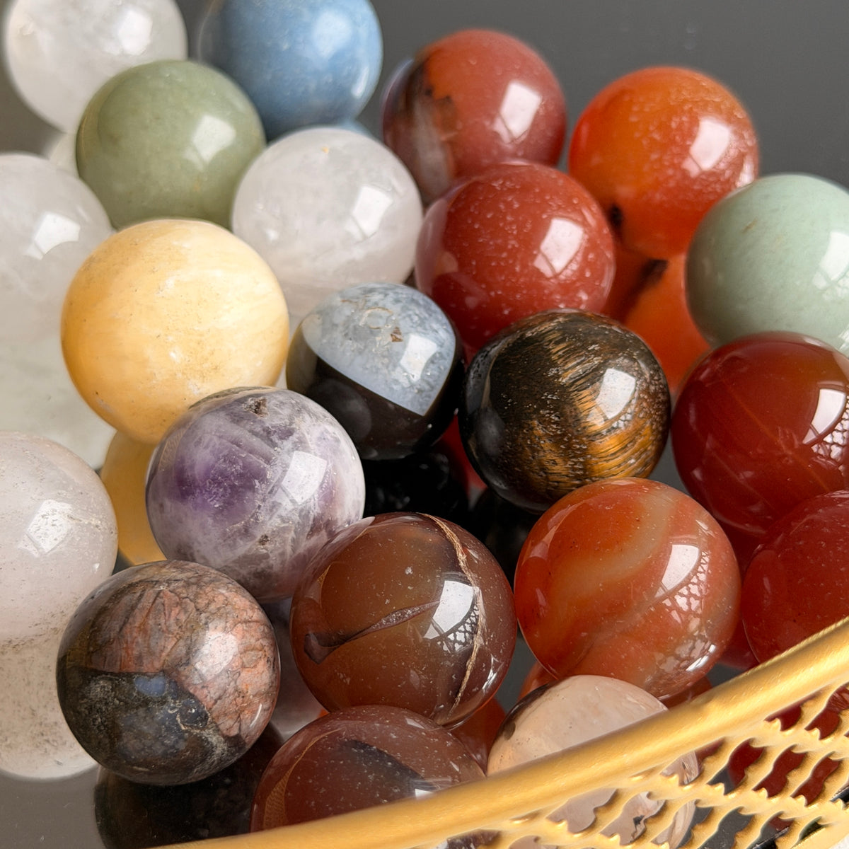 Mystery Mini Sphere Specimen – Wholehearted Crystal Creations