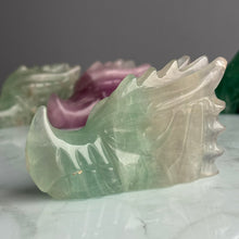 Fluorite Dragon Head Carving Crystal Specimen – Wholehearted Crystal Creations