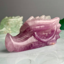 Fluorite Dragon Head Carving Crystal Specimen – Wholehearted Crystal Creations