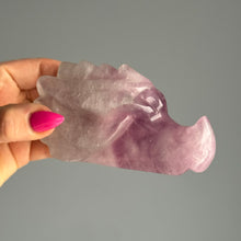 Fluorite Dragon Head Carving Crystal Specimen – Wholehearted Crystal Creations
