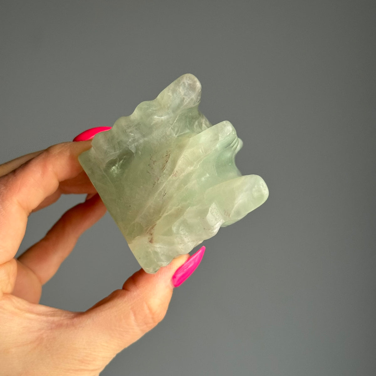 Fluorite Dragon Head Carving Specimen – Wholehearted Crystal Creations