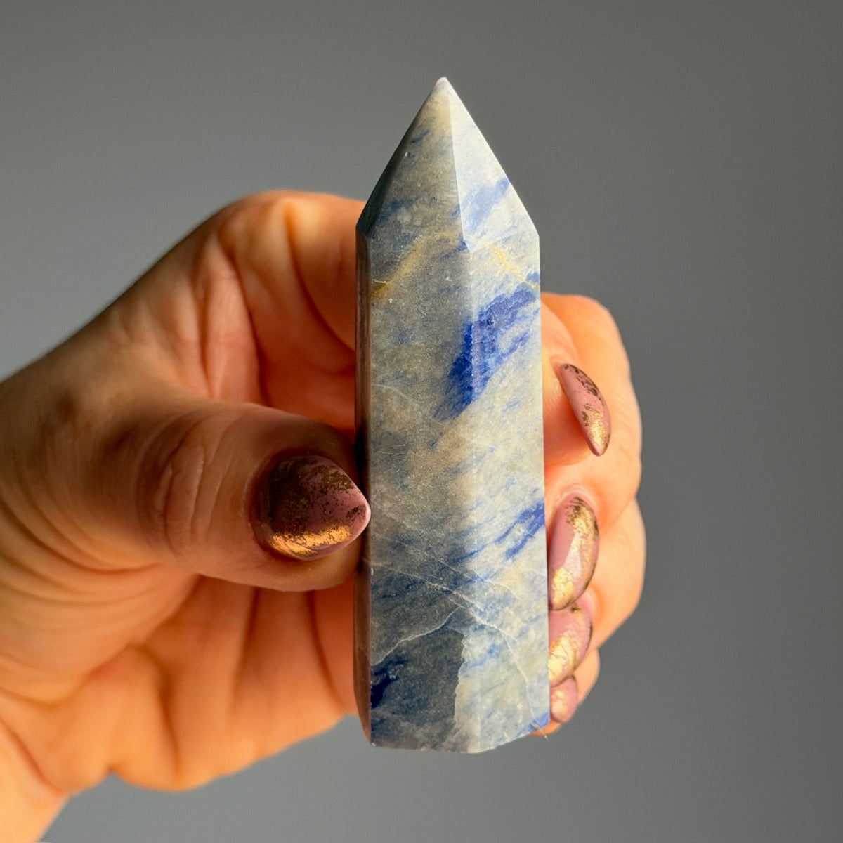 Sodalite Tower Specimen – Wholehearted Crystal Creations
