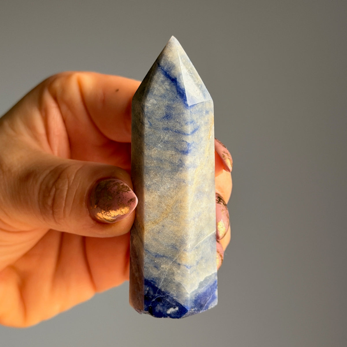 Sodalite Tower Specimen – Wholehearted Crystal Creations