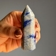 Sodalite Tower Specimen – Wholehearted Crystal Creations