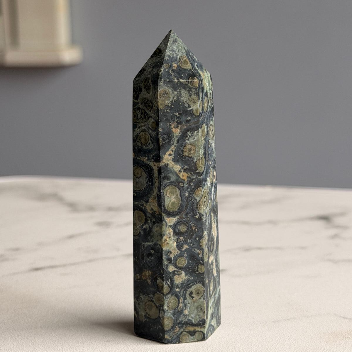Kambaba Jasper Tower Specimen #KB1 – Wholehearted Crystal Creations