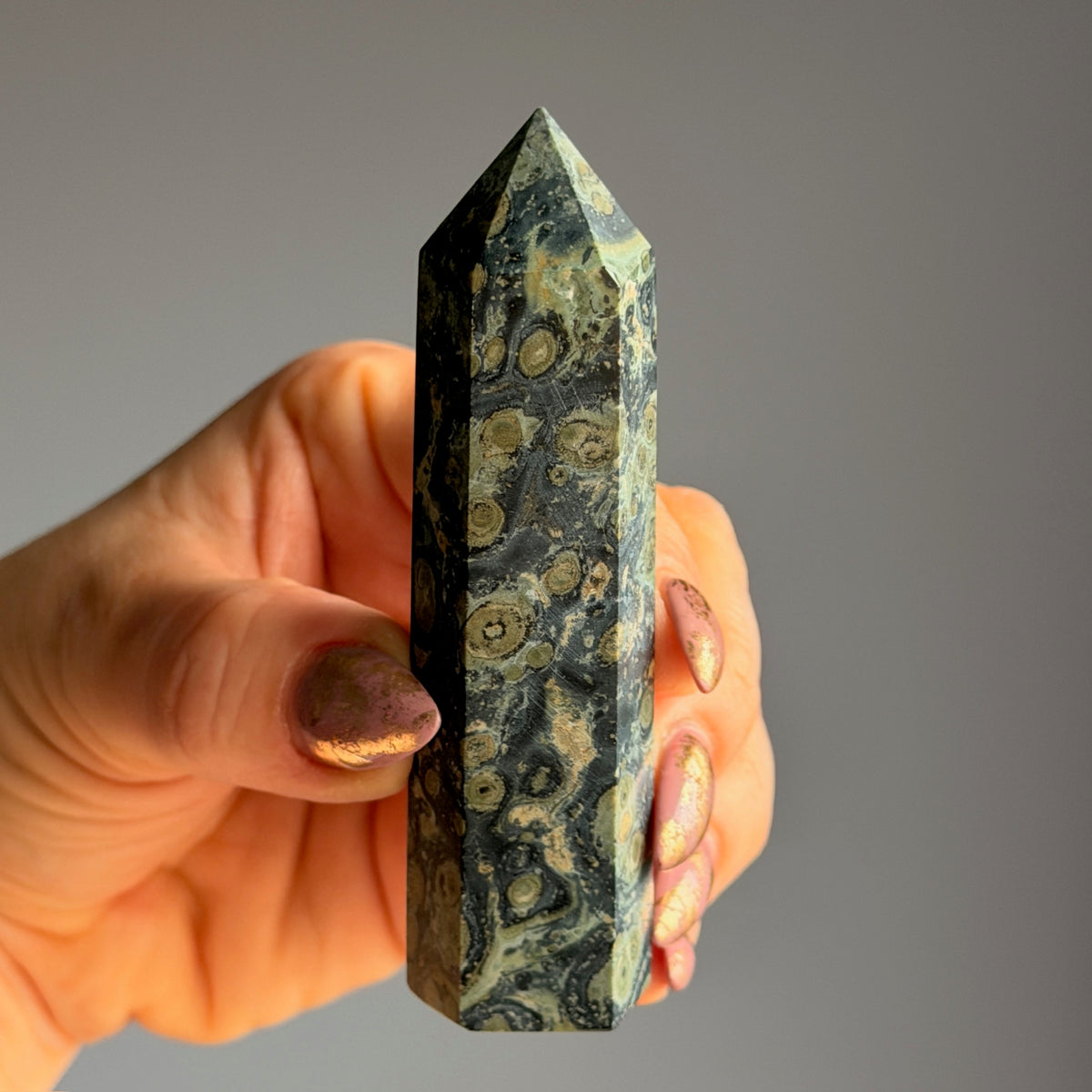 Kambaba Jasper Tower Specimen #KB1 – Wholehearted Crystal Creations