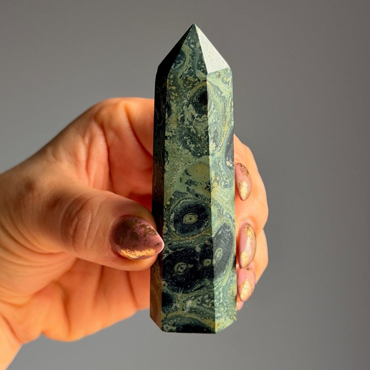 Kambaba Jasper Tower Specimen #KB2 – Wholehearted Crystal Creations