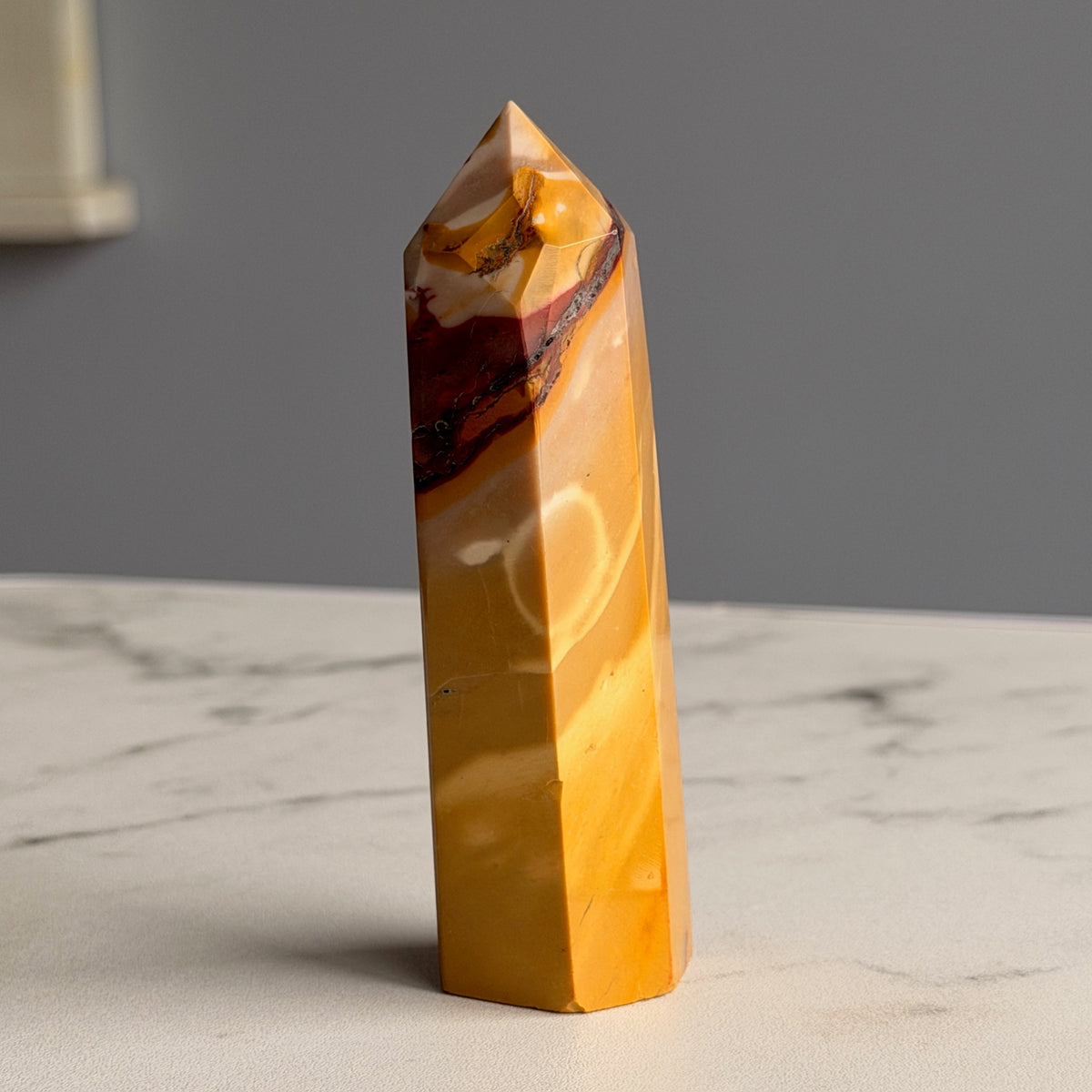 Mookaite Jasper Tower Specimen – Wholehearted Crystal Creations