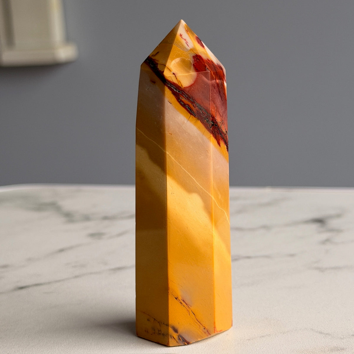 Mookaite Jasper Tower Specimen – Wholehearted Crystal Creations