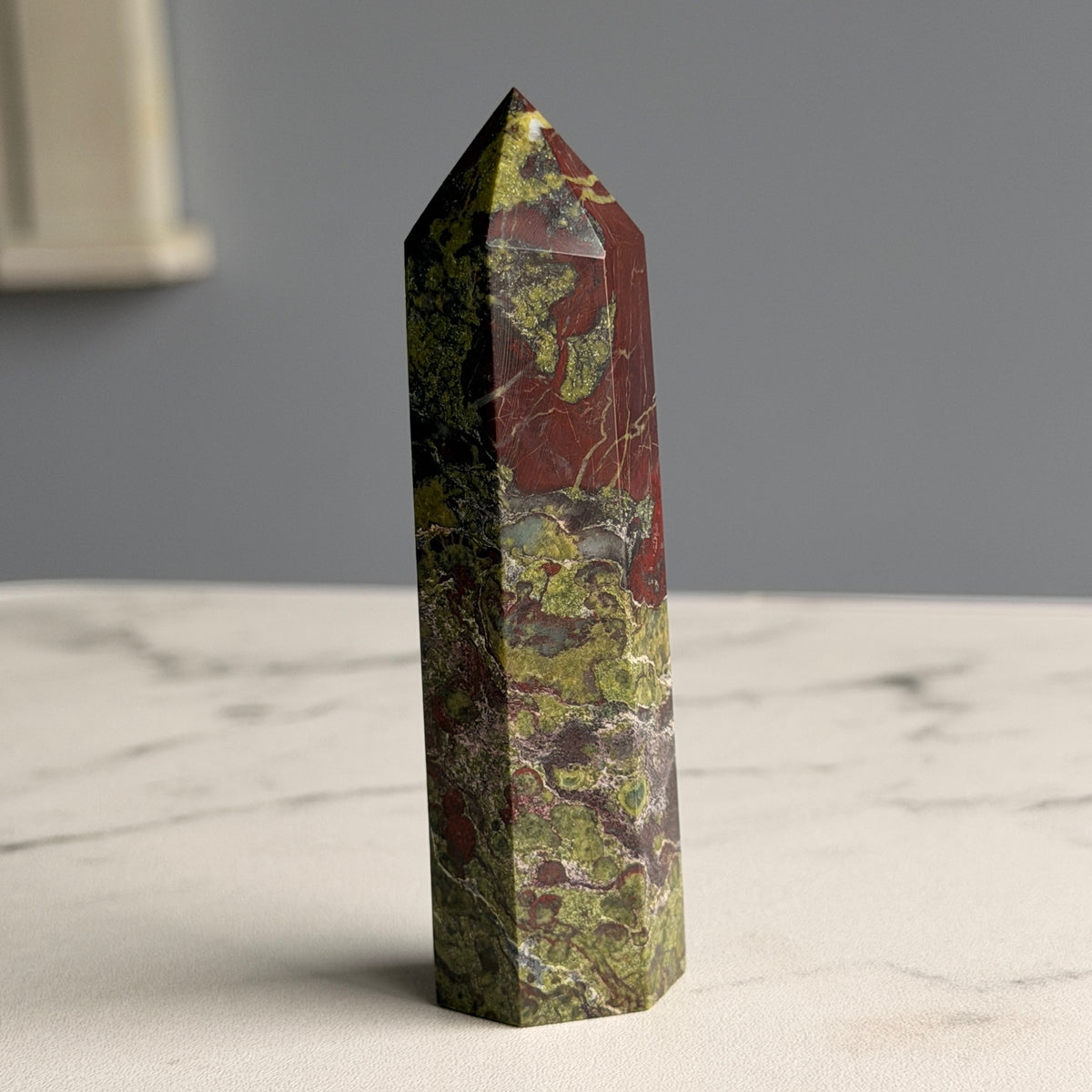 Dragons Blood Jasper Tower Specimen – Wholehearted Crystal Creations
