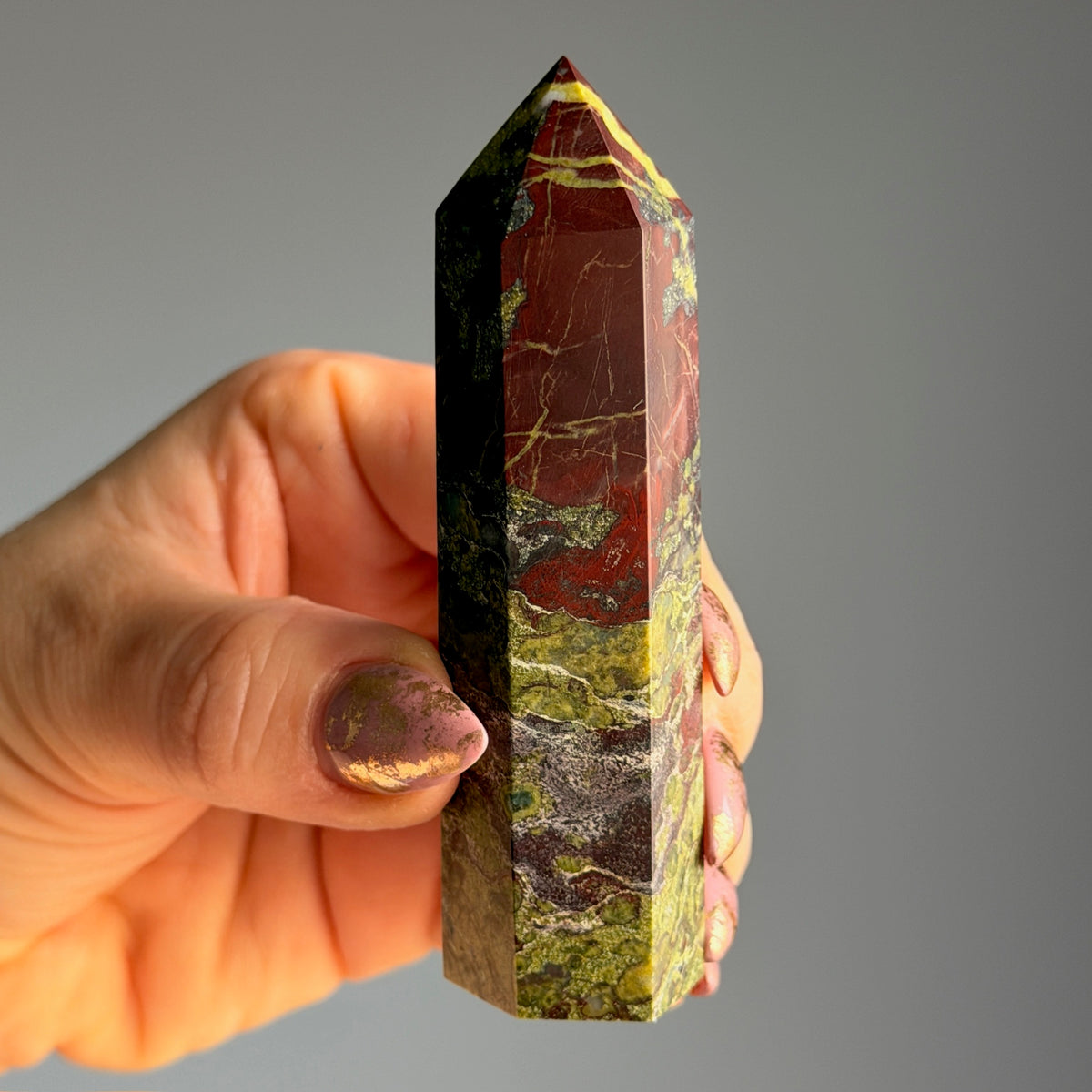 Dragons Blood Jasper Tower Specimen – Wholehearted Crystal Creations