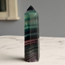 Rainbow Fluorite Tower Specimen #RFT1