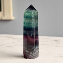 Rainbow Fluorite Tower Specimen #RFT1