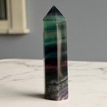 Rainbow Fluorite Tower Specimen #RFT1