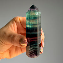 Rainbow Fluorite Tower Specimen #RFT1