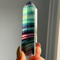 Rainbow Fluorite Tower Specimen #RFT1 – Wholehearted Crystal Creations