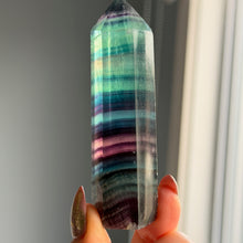 Rainbow Fluorite Tower Specimen #RFT1