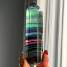 Rainbow Fluorite Tower Specimen #RFT1