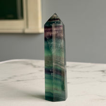 Rainbow Fluorite Tower Specimen #RFT2