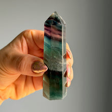 Rainbow Fluorite Tower Specimen #RFT2