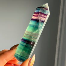 Rainbow Fluorite Tower Specimen #RFT2