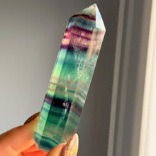 Rainbow Fluorite Tower Specimen #RFT2