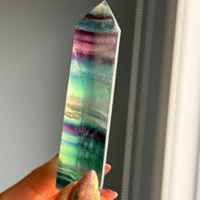 Rainbow Fluorite Tower Specimen #RFT2