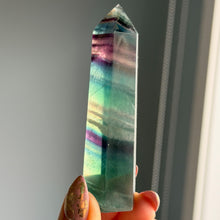 Rainbow Fluorite Tower Specimen #RFT2