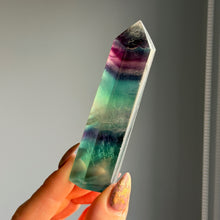 Rainbow Fluorite Tower Specimen #RFT2